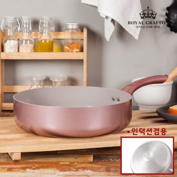 [로얄그래프톤] 로사 IH 28cm 궁중전골팬