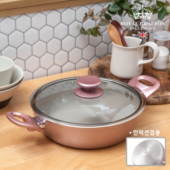[로얄그래프톤] 로사 IH 세라믹냄비 전골 24cm