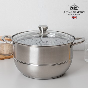 [로얄그래프톤] 리썸 IH 스텐냄비 찜곰솥 30cm
