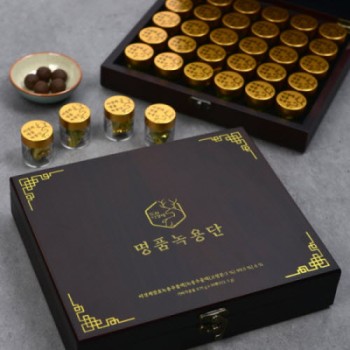 [래오이경제] 명품 녹용단 (3.75g*30환/프리미엄 목함 케이스)