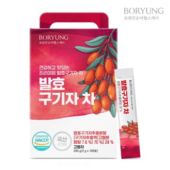 [보령] 발효 구기자 차 (3,000mg*100포)
