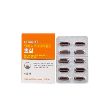 [프로잇] 면역 피로개선에 좋은 홍삼 (900mg*60캡슐)