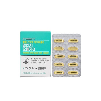 [프로잇] 혈행 기억력에 좋은 알티지오메가3 (900mg*60캡슐)