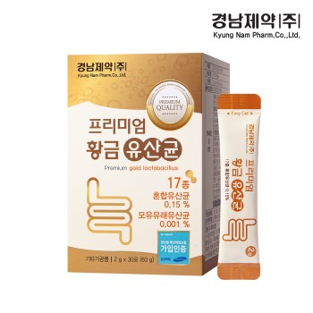 [경남제약] 프리미엄 황금유산균 (2g*30포)