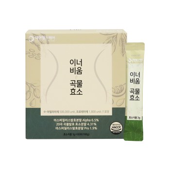 [대현헬스케어] 이너비움 곡물효소 (3g*60포)