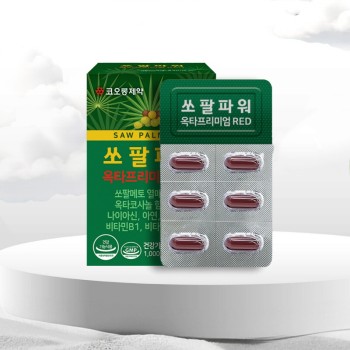 [코오롱제약] 쏘팔파워 옥타프리미엄 레드 (1,000mg*30캡슐)