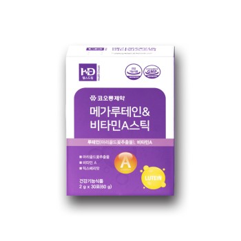 [코오롱제약] 메가루테인&비타민A스틱 (2g*30포)