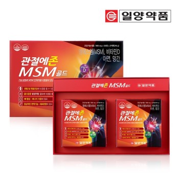 [일양약품] 관절애존 MSM골드 (900mg*120정*2세트)