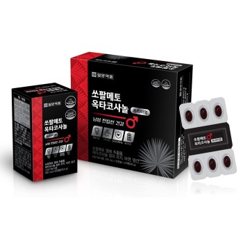 [일양약품] 쏘팔메토 옥타코사놀 프리미엄 (550mg*30캡슐*2세트)